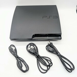 【美品】SONY PlayStation3 CECH-3000A ジェットブラック 完動品 160GB PS3 本体 確認OK 初期化済 プレステ3