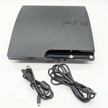 【美品】SONY PlayStation3 CECH-2000A ブラック 完動品 160GB PS3 本体 確認OK 初期化済 プレステ3_画像1