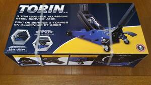 送料無料 新品 TORIN 3t(2721kg)3トン 3TON 油圧 フロアジャッキ フットペダル ガレージジャッキ トーリン トリン ARCAN アルカン