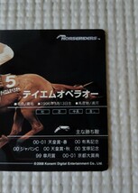 GR T・M OPERAO テイエムオペラオー 競馬 コナミ KONAMI ホースライダーズ HORSERIDERS 競走馬 HB07G009 キラ 2008 希少_画像5