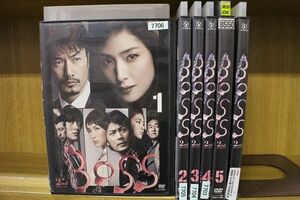 DVD BOSS ボス 2nd SEASON 天海祐希 竹之内豊 戸田恵梨香 西田敏行 全6巻 ※ケース無し発送 レンタル落ち ZR743