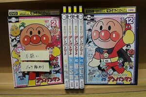 DVD それいけ!アンパンマン ’07 不揃い 計6セット ※ジャケット難有 ※ケース無し発送 レンタル落ち ZQ1103