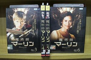 DVD 魔術師マーリン シーズン1　3〜6巻(1、2巻欠品) 計4本set ※ケース無し発送 レンタル落ち ZN1810