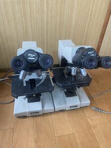 Nikon microscope 2 pcs,1 jpy start, living thing microscope real body microscope Olympus OLYMPUS