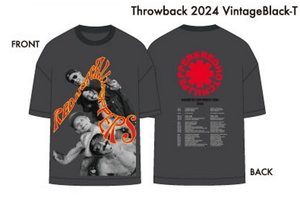 XXL 2024 レッチリ ワールドツアー The Unlimited Love Tour 会場限定 Throwback 2024 Vintage Tee レッドホットチリペッパーズ Tシャツ