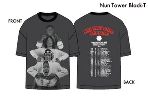 L 2024 レッチリ ワールドツアー The Unlimited Love Tour 会場限定 Nun Tower Black Tee レッドホットチリペッパーズ Tシャツ