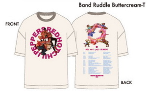 XL レッチリ ワールドツアー The Unlimited Love Tour 会場限定 Band Ruddle Buttercream Tee レッドホットチリペッパーズ Tシャツ