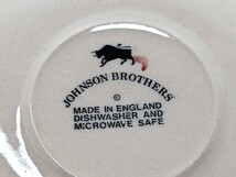 JOHNSON BROTHERS　ジョンソンブラザーズ　カップ&ソーサー　5客セット　イギリス製　未使用品　元箱無し_画像9