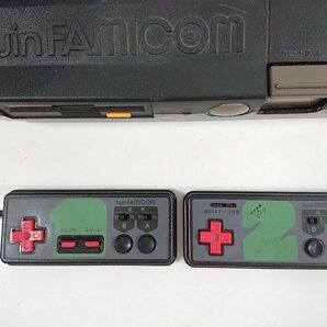 ゲーム SHARP シャープ TWIN FAMICOM ツインファミコン AN-505-BK ブラック 本体 FC レトロ ジャンクの画像5