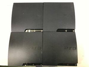 SONY ソニー PS3 PlayStation3 CECH-2000A CECH-2100A CECH-3000A チャコール・ブラック 本体のみ 4点 まとめ ジャンク