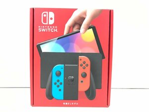  nintendo Nintendo Switch Nintendo switch Joy-Con neon blue neon red body have machine EL model new model unused 3