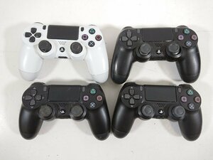 SONY PS4 PlayStation 4 controller dual shock CUH-ZCT2J wireless controller black white set Junk 