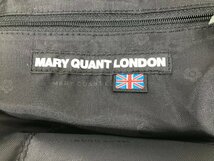 MARY QUANT LONDON マリークワント ロンドン ツイードバッグ フリースバッグ ハンドバッグ ショルダーバッグ レディース ユーズド_画像6