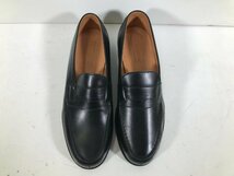J.M.WESTON ジェイエムウエストン コインローファー 8C サイズ 27.0cm ブラック シューズ 革靴 メンズ 美品 ユーズド_画像2