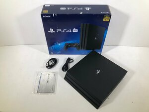 SONY Sony PS4 PlayStation 4 Pro CUH-7200B jet * black 1TB lack of equipped . operation goods used 