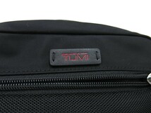 TUMI トゥミ◆メンズ◆ナイロン◆ポーチ ミニ ハンド バッグ◆ブラック シルバー金具◆超美品◆旅行 トラベル◆小物 収納◆N7850_画像8