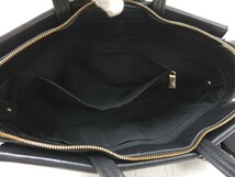 FURLA フルラ◆レザー 本革◆2way トート ショルダー バッグ◆ブラック ゴールド金具◆超美品◆ロゴ金具◆斜め掛け◆腕掛け◆A4収納◆N8011_画像6