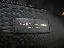 MARC JACOBS マークジェイコブス◆ナイロン◆リュック サック バックパック◆ブラック ゴールド金具◆超美品◆ロゴ◆A4サイズ収納可◆N7987_画像8