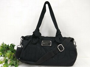 Marc by Marc Jacobs Mark by Mark Jacobs * nylon *2way Mini Boston bag * black * super-beauty goods * quilting *N8085