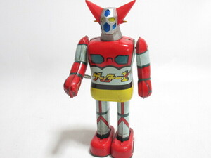 [my1 NN8642] poppy exist . exist .geta-1 tin plate zen my retro robot toy Getter Robo 