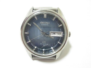 [my1 BY8885] SEIKO セイコー 5606-7281 LM 23石 デイデイト ロードマチック 青文字盤 　不動品