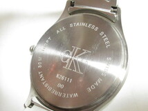 [my1 NN8970] cK Calvin Klein カルバンクライン K26111 クォーツ メンズ 腕時計 _画像8