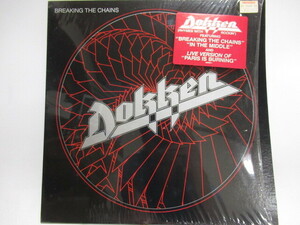 [my2 HN9151] 【シール帯付】 Dokken ドッケン Breaking The Chains Elektra 60290-1 レコード 洋楽 ロック