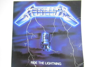 [my2 HN9253] Metallica ride * The * lightning METALLICA RIDE THE LIGHTNING MFN27 record western-style music LP