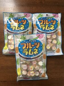  fruit Lamune Lamune confection cheap sweets dagashi pastry 