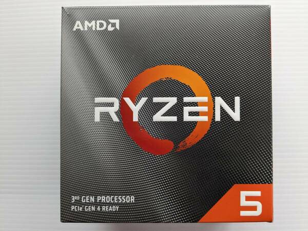 AMD Ryzen5 3600 BOX CPUファン付属 送料無料 6コア／12スレッド 3.6GHz