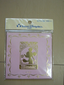 * Tokyo Disney si- minnie ..... paper oil taking . paper 50 sheets unused 