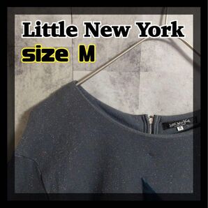 【美品】Little New York ワンピース サイズM 星 半袖 即日発送