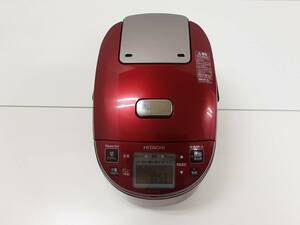 【A249】中古品　HITACHI　日立　IH炊飯ジャー　RX-AX10M　メタリックレッド　1.0L　2021年製　動作確認済