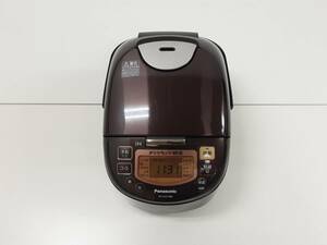 【A253】中古品　Panasonic　パナソニック　IHジャー炊飯器　SR-HVD1080　1.0L　ブラウン　2019年製　動作確認済