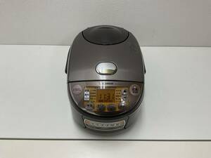 【A254】中古品　ZOJIRUSHI　象印　プラチナ厚釜　IH炊飯ジャー　NW-VS10　1.0L　TAブラウン　2023年製　動作確認済