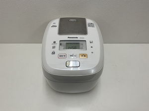 [A295] secondhand goods Panasonic Panasonic changeable pressure IH jar rice cooker SR-PB107 white 1.0L 2018 year made operation verification settled 