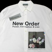 WAVE × New Order Power, Corruption & Lies SHIRT シャツ M ホワイト_画像4