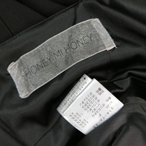HONEY MI HONEY ハニーミーハニー 21AW apron tight one-piece エプロン タイト ワンピース ブラック_画像4