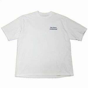 ENNOY エンノイ 21SS ロゴ刺繍Tシャツ XL ホワイト