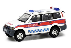 Tiny　ATC65232　No.68 三菱 パジェロ 2003 警察車両 (AM7286) ※約1/64スケール