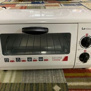 2010年製 未使用 小泉 オーブントースター レトロなデザイン