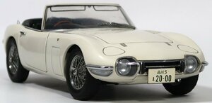 AUTO art, トヨタ2000GT オープン, 1/18, 中古, 破損有り