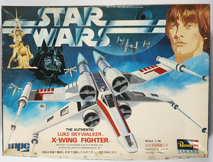 mpc, X wing Fighter, STAR WARS, 1/48, unassembly 