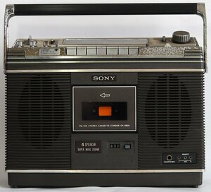 SONY, ラジオカセットレコーダー, CF3800, 中古, 故障