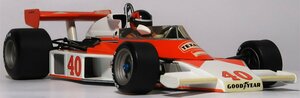 ミニチャンプス, マクラーレンM23フォード, ジルビルヌーブ, 1/18, 中古