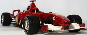 デアゴスティーニ,フェラーリF2004,エンジンカー,1/8,中古, 不足,破損あり