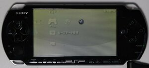 PSP-3000, ブラック, 中古,バッテリーなし