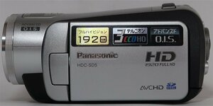 Panasonic, デジタルハイビジョンカメラ, HDC-SD5, 日本製,中古,モニタードット抜けあり