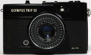 OLYMPUS, TRIP35, ブラック,中古