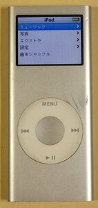 iPod nano, MA477J, 2GB, シルバー, 中古